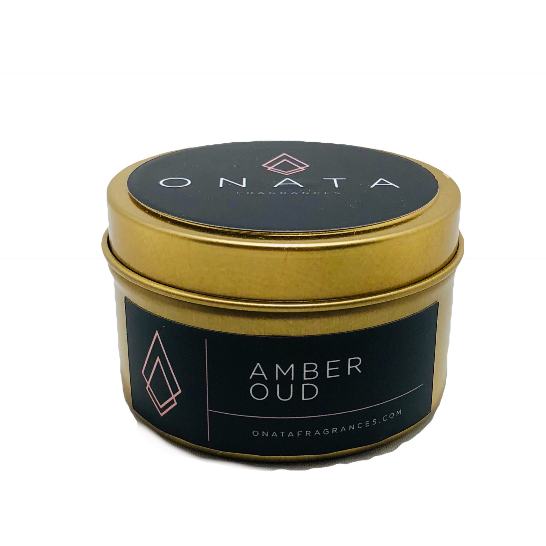 Amber Oud Candle Onata Fragrances